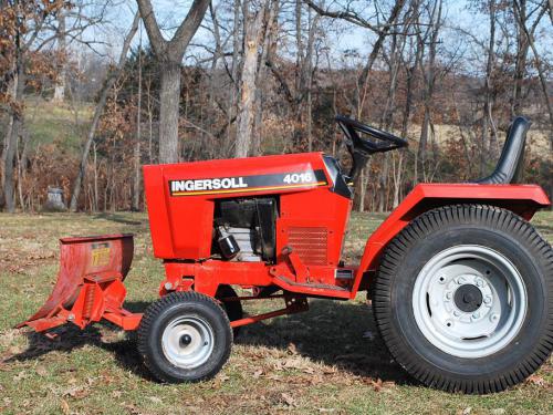 Ingersoll lawn tractors 4016