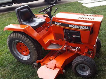 Ingersoll lawn tractors 4020