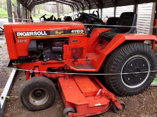 Ingersoll lawn tractors 4118