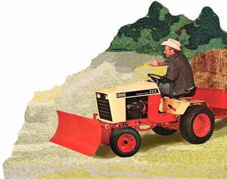 J.I. Case lawn tractors 1012