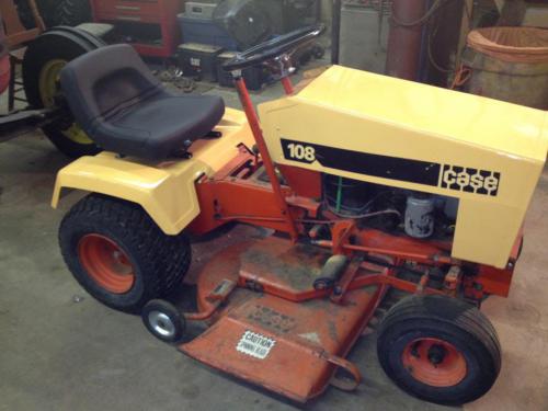 J.I. Case lawn tractors 108 XC