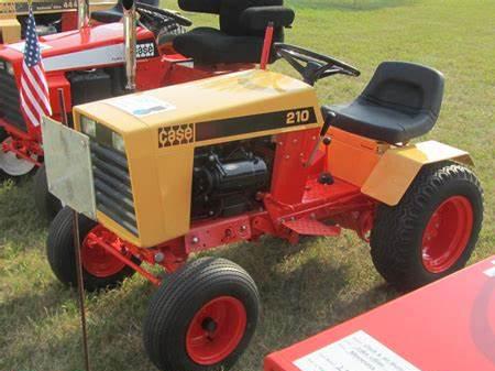 J.I. Case lawn tractors 210