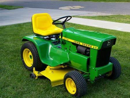 John Deere lawn tractors 112