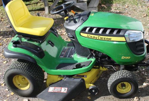 John Deere lawn tractors 130