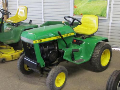 John Deere lawn tractors 208