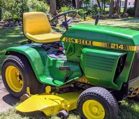 John Deere lawn tractors 214