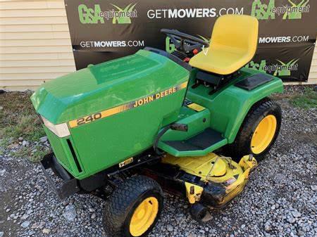 John Deere lawn tractors 240