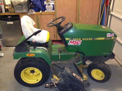 John Deere lawn tractors 245