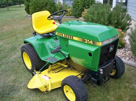 John Deere lawn tractors 314