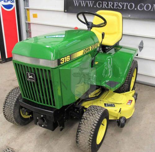 John Deere lawn tractors 316