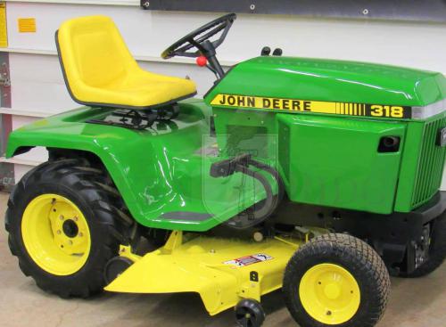 John Deere lawn tractors 318