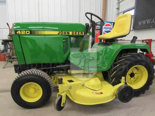 John Deere lawn tractors 420