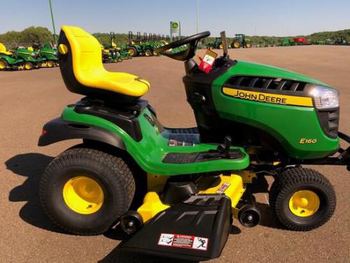 John Deere lawn tractors E160