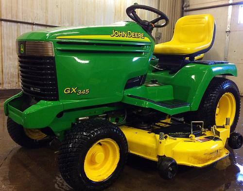 John Deere lawn tractors GX345