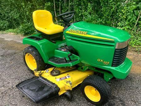 John Deere lawn tractors GX355