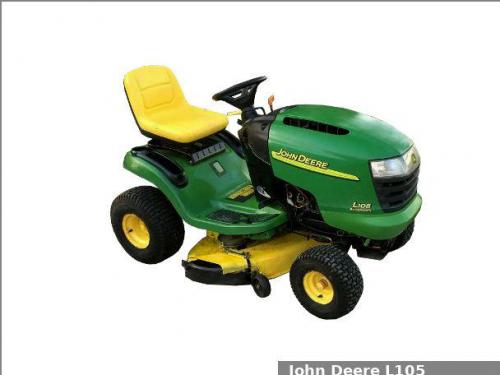 John Deere lawn tractors L105