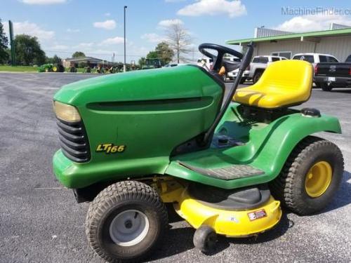 John Deere lawn tractors LT166