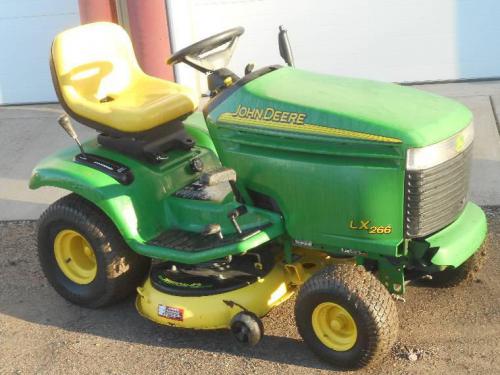 John Deere lawn tractors LX266