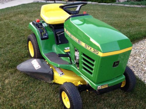 John Deere lawn tractors STX30