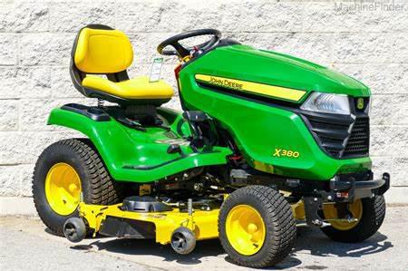 John Deere lawn tractors X380