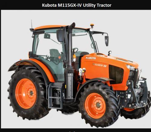 Kubota M115GX-IV