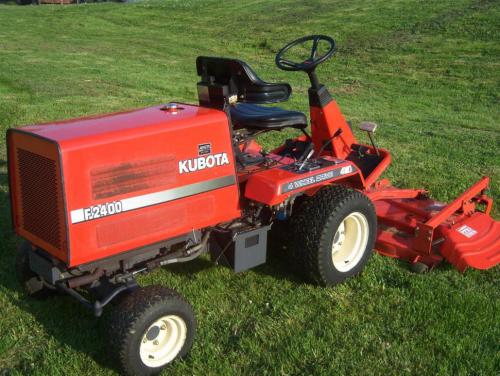 Kubota lawn tractors F2400