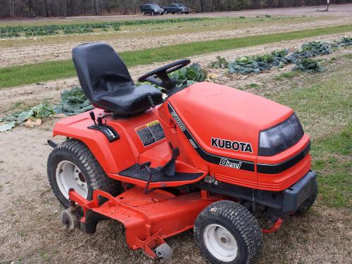 Kubota lawn tractors G1800