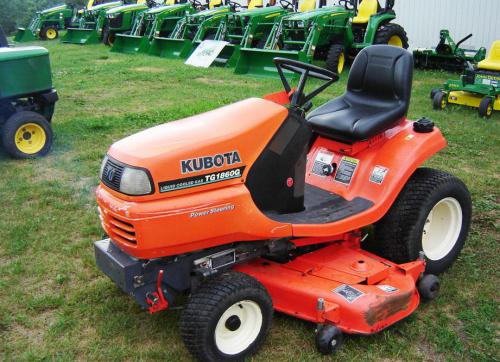 Kubota lawn tractors TG1860G