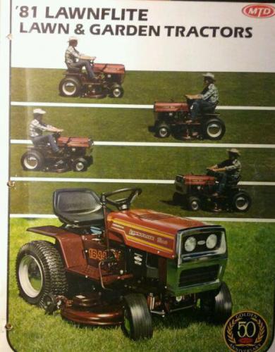 MTD lawn tractors 824