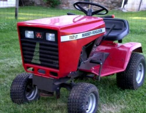 Massey Ferguson lawn tractors 112 LT