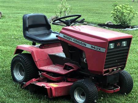 Massey Ferguson lawn tractors 114LTX