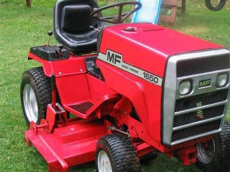 Massey Ferguson lawn tractors 1650