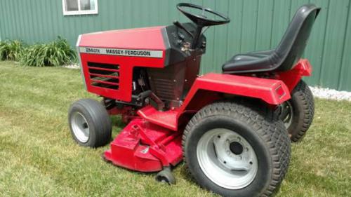 Massey Ferguson lawn tractors 214GTX