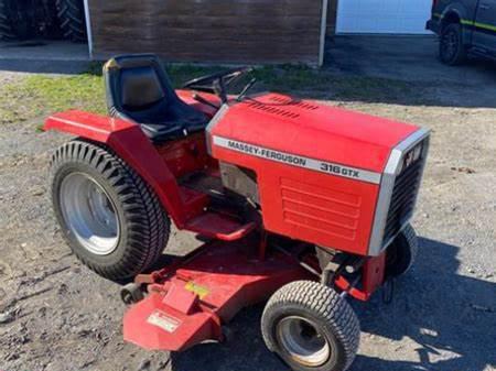 Massey Ferguson lawn tractors 316GTX