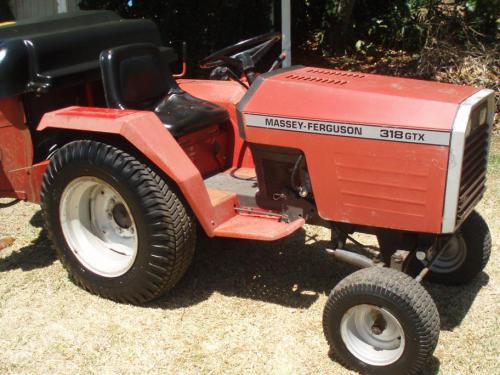 Massey Ferguson lawn tractors 318GTX