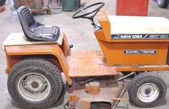 New Idea lawn tractors R36