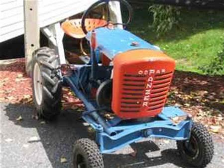 Panzer lawn tractors T65