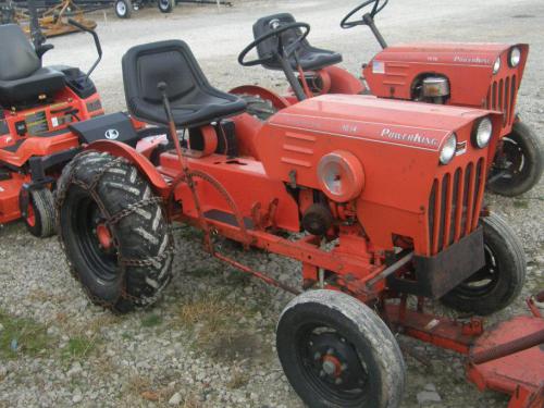 Power King lawn tractors 1614