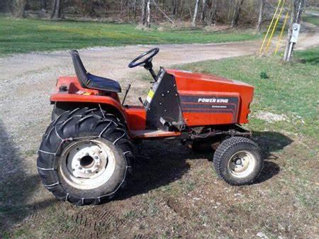 Power King lawn tractors 1618