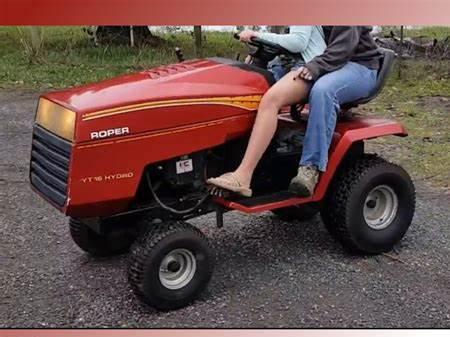 Roper lawn tractors YT160