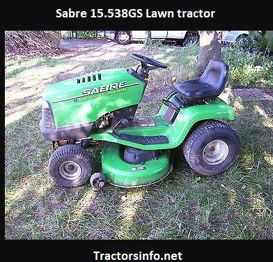 Sabre lawn tractors 15.538GS