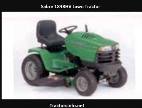 Sabre lawn tractors 1848HV