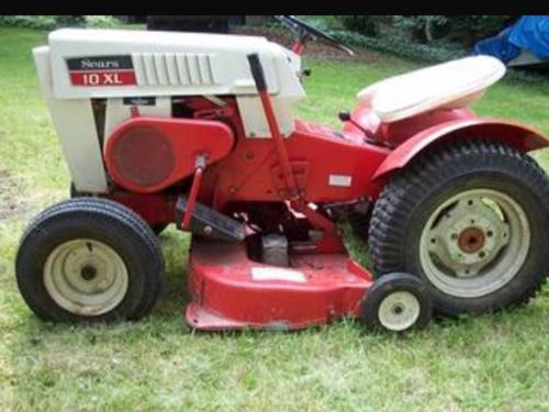 Sears lawn tractors Custom 10