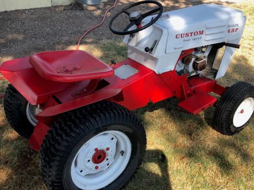 Sears lawn tractors Custom 6