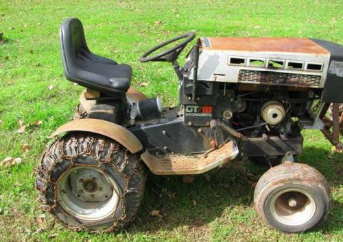 Sears lawn tractors GT/18 Hydro