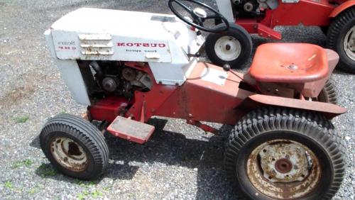 Sears lawn tractors LT832