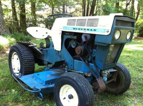 Sears lawn tractors LT836