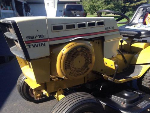 Sears lawn tractors SS/16 Twin