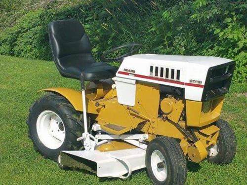 Sears lawn tractors ST/16