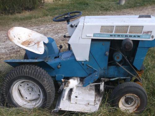 Sears lawn tractors Suburban 10